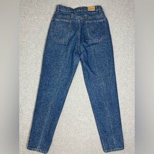Vintage Lee Jean Womens 11 (28x30) Blue High Waist Tapered Denim 100% Cotton 90s